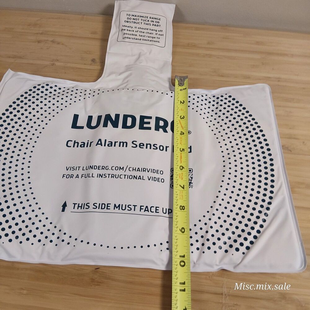 LUNDERG CHAIR ALARM SENSOR PAD REPLACEMENT PART ONLY-USED